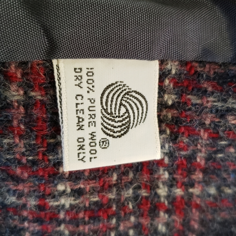 Last chance VTG Wool plaid Blazer - Picture 7 of 14